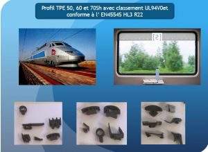 Applications des profils extrudés France